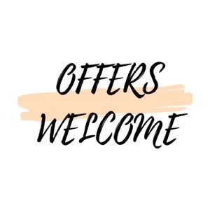 Offers welcome!!